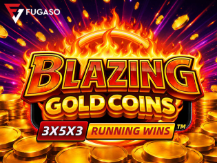 Blazing Gold Coins RUNNING WINS™